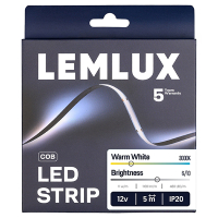 Led strip 5 meter | 3000K | COB | 480 leds p/m | IP20 | 12V LLE00010