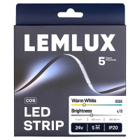 Led strip 5 meter | 3000K | COB | 480 leds p/m | IP20 | 24V LLE00009
