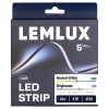 Led strip 5 meter | 4000K | COB | 480 leds p/m | IP20 | 24V LLE00019 - 1
