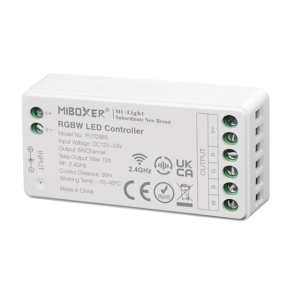 123led Led strip controller RGBW 12-24V (MiLight, MiBoxer)  LDR07805 - 1