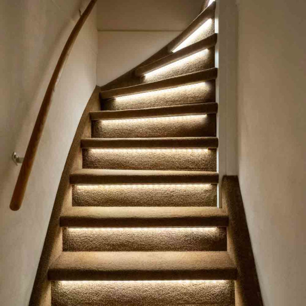 Led Trapverlichting Voor 15 Traptreden 80cm Warm Wit 28w 123led Huismerk 123led 123led Nl