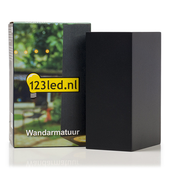 123led Led wandlamp Up & Down | San Francisco | Geschikt voor 2x GU10 (Zwart, IP44)  LDR05028 - 2