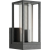 123led Led wandlamp glas | Dakota | Geschikt voor 1x E27 (Antraciet, IP44)  LDR06287