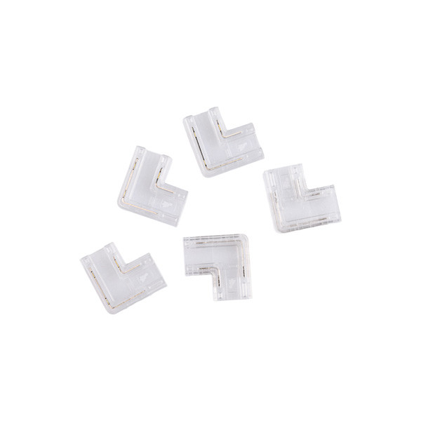 Ledstrip connector | Hoekstuk | 8mm | Enkelkleurig | 5 stuks LLE00035 - 3