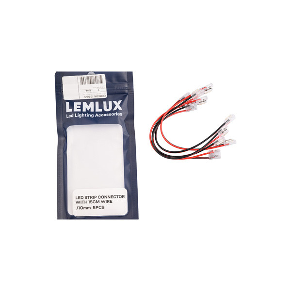 Ledstrip connector | Klikconnector | 10mm | Enkelkleurig | 5 stuks LLE00028 - 3