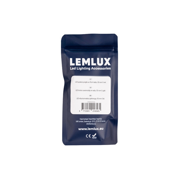 Ledstrip connector | Met draad | 10mm | Enkelkleurig | 5 stuks LLE00031 - 2