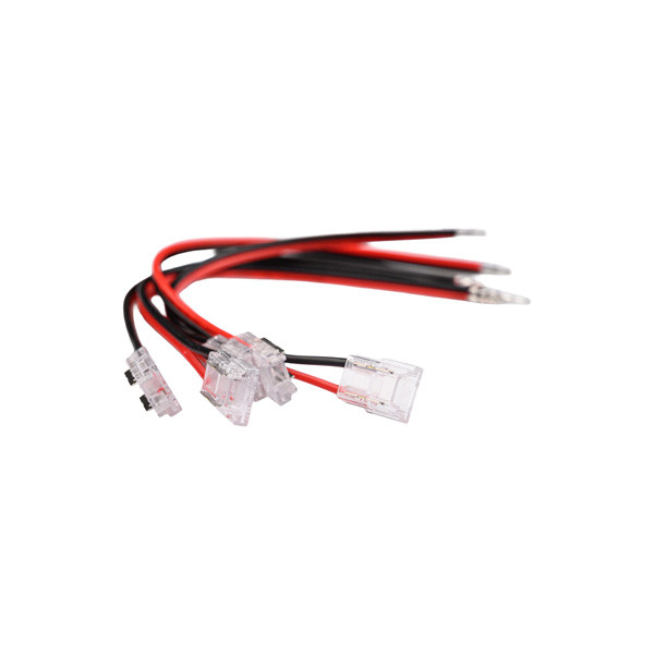 Ledstrip connector | Met draad | 8mm | Enkelkleurig | 5 stuks LLE00036 - 4