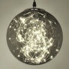 Lichtbol kerst | Ø 25 cm | Extra warm wit & warm wit | 125 lampjes | Smokey LDR07338 - 3