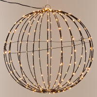 123led Lichtbol kerst | Ø 40 cm | 240 lampjes | Extra warm wit  LKO00692