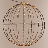 123led Lichtbol kerst | Ø 50 cm | 320 lampjes | Extra warm wit  LKO00693
