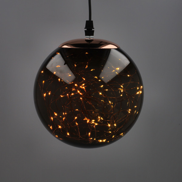 Lichtbol kerst Ø 18 cm | Extra warm wit & warm wit | 80 lampjes | Smokey LDR07337 - 1