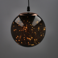 Lichtbol kerst Ø 18 cm | Extra warm wit & warm wit | 80 lampjes | Smokey LDR07337