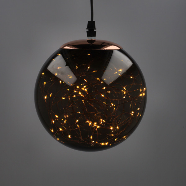 Lichtbol kerst Ø 18 cm | Extra warm wit & warm wit | 80 lampjes | Smokey LDR07337 - 3