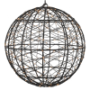 Lichtbol kerst Ø 25 cm | Extra warm wit & twinkle | 300 lampjes | Zwart LDR07392 - 3