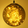 Lichtbol kerst Ø 25 cm | Extra warm wit & warm wit | 125 lampjes | Smokey LDR07338 - 2