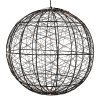 Lichtbol kerst Ø 35 cm | Extra warm wit & twinkle | 500 lampjes | Zwart LDR07393 - 3