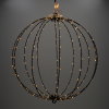 Lichtbol kerst Ø 40 cm | Extra warm wit & warm wit | 192 lampjes | Zwart LDR07331 - 3