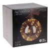 Lichtbol kerst op batterijen | Ø 20 cm | Amber | 20 lampjes | Warm wit LKO00870 - 2