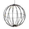 Lichtbol op batterijen | Ø 20 cm | 50 leds | Warm wit