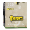 123led Lichtgordijn 100x200 | extra warm wit & warm wit | 320 lampjes  LDR07012 - 8