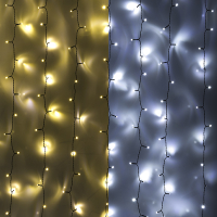 123led Lichtgordijn 225x300 | koud wit & warm wit | 480 lampjes  LDR07029