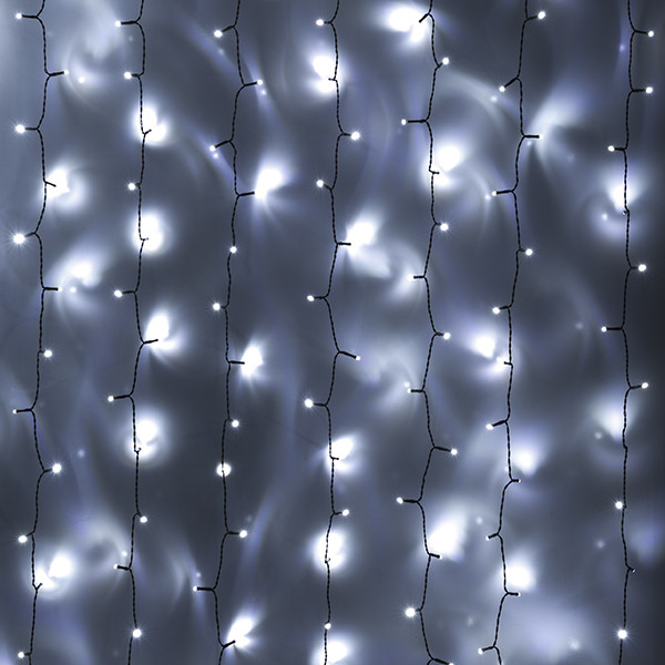 123led Lichtgordijn 225x300 | koud wit & warm wit | 480 lampjes  LDR07029 - 3