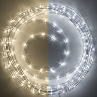 123led Lichtslang 12 meter | koud wit & warm wit | 288 lampjes  LDR07314