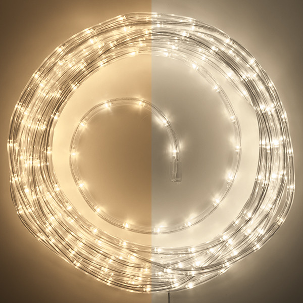 123led Lichtslang 18 meter | extra warm wit & warm wit | 432 lampjes  LDR07311 - 1