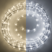 123led Lichtslang 18 meter | koud wit & warm wit | 432 lampjes  LDR07315