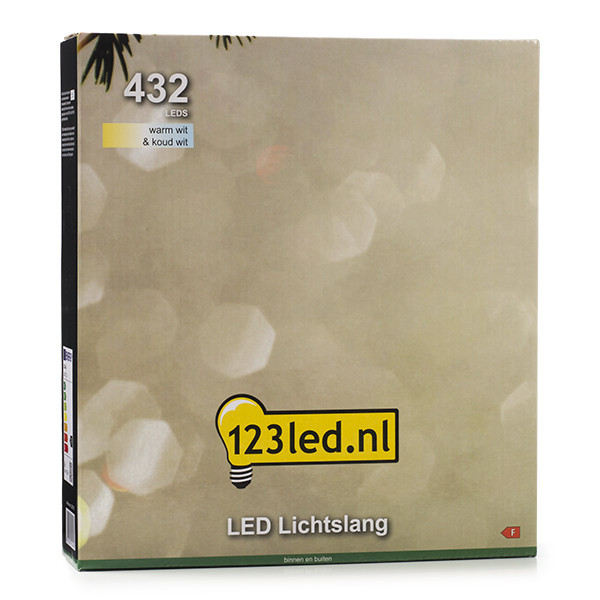 123led Lichtslang 18 meter | koud wit & warm wit | 432 lampjes  LDR07315 - 8