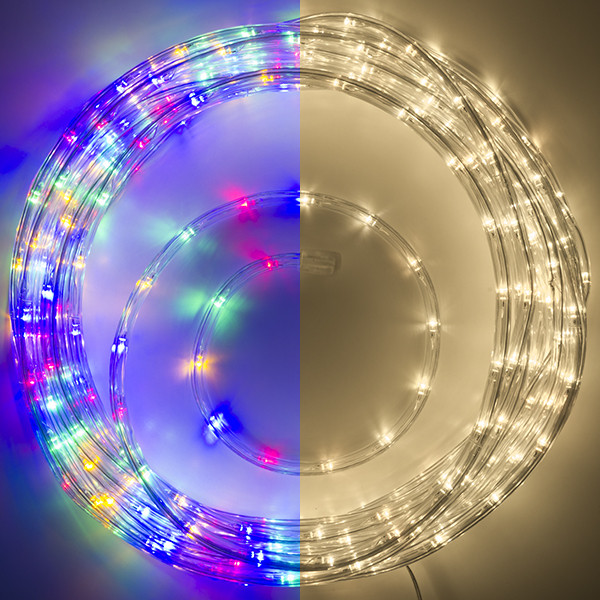 123led Lichtslang 18 meter | multicolor & warm wit | 432 lampjes  LDR07319 - 1