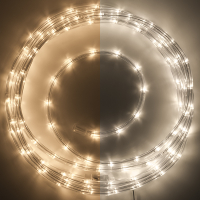 123led Lichtslang 6 meter | extra warm wit & warm wit | 144 lampjes  LDR07308