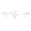 123led Lichtsnoer buiten 10 meter | 10x E27 fitting | IP54 | Zwart  LDR07828 - 3