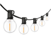123led Lichtsnoer buiten 45 meter | Kogel G40 | 2700K | 75 lampjes | 24V  LDR08585 - 1