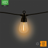 Lichtsnoer buiten 6.5 meter | Edison ST38 | Daglichtsensor | 1800K | 10 lampjes LDR06828 - 4