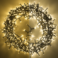 123led Micro clusterverlichting 17 meter | extra warm wit & warm wit | 700 lampjes  LDR07133