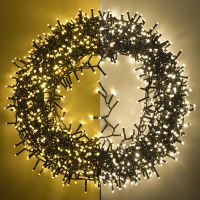 123led Micro clusterverlichting 39 meter | extra warm wit & warm wit | 1800 lampjes  LDR07299