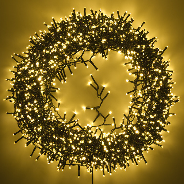 123led Micro clusterverlichting 39 meter | extra warm wit & warm wit | 1800 lampjes  LDR07299 - 2