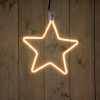 123led Neonverlichting ster 30 cm | warm wit | voor buiten  LCO00172