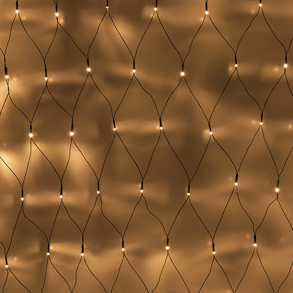 123led Netverlichting 300 x 300 cm | extra warm wit & warm wit | 380 lampjes  LDR07304 - 2