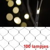 Netverlichting 90 x 50 | warm wit | 100 lampjes