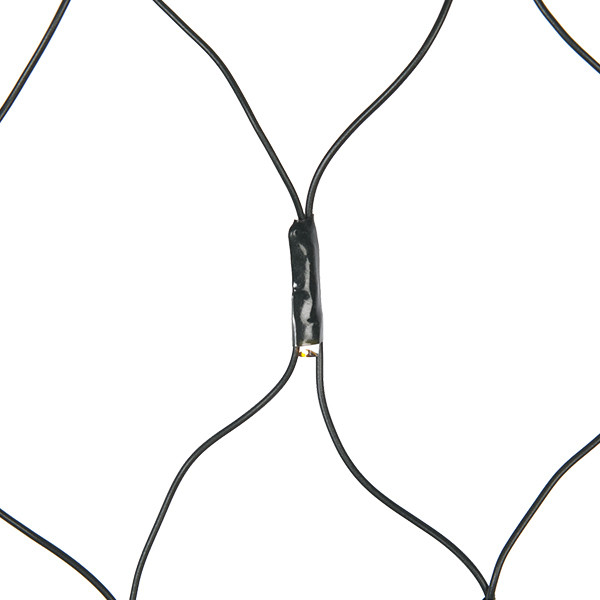 123led Netverlichting op batterijen 120 x 60 cm | extra warm wit & warm wit | 144 lampjes  LDR07192 - 5