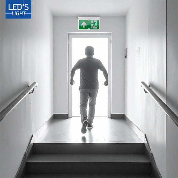 Nooduitgang verlichting | 8 uur noodfunctie | IP54 | 3W LDR06817 - 6