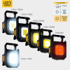 Oplaadbare LED sleutelhanger zaklamp | 750 lumen | IP20 | Zwart LDR06827 - 2
