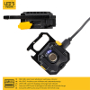 Oplaadbare LED sleutelhanger zaklamp | 750 lumen | IP20 | Zwart LDR06827 - 3