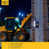 Oplaadbare LED sleutelhanger zaklamp | 750 lumen | IP20 | Zwart LDR06827 - 6