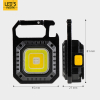 Oplaadbare LED sleutelhanger zaklamp | 750 lumen | IP20 | Zwart LDR06827 - 9