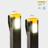 123led Oplaadbare looplamp | 5000K | 300 lumen | IP53 | Zwart  LDR06800 - 2
