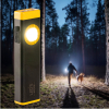 123led Oplaadbare looplamp | 5000K | 500 lumen | IP53 | Zwart  LDR06801 - 3