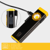 123led Oplaadbare looplamp | 5000K | 500 lumen | IP53 | Zwart  LDR06801 - 6